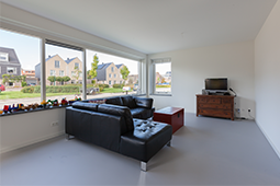 Woonkamer modern en eigentijds
