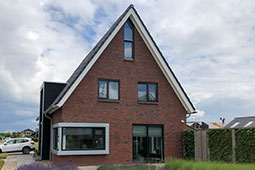 Huis modern en eigentijds